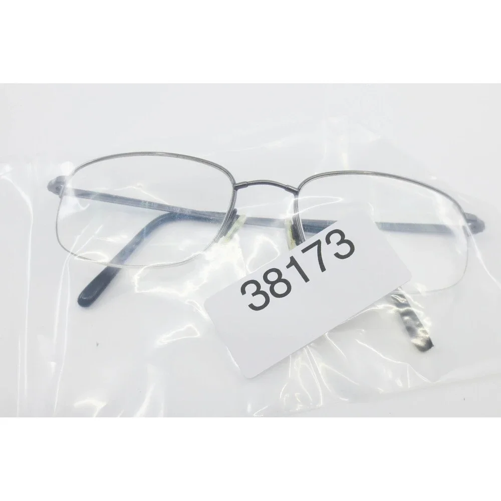 Safilo 1506 033 Gunmetal Semi-Rimless Eyeglasses Frames 54-19 140 Mens Womens